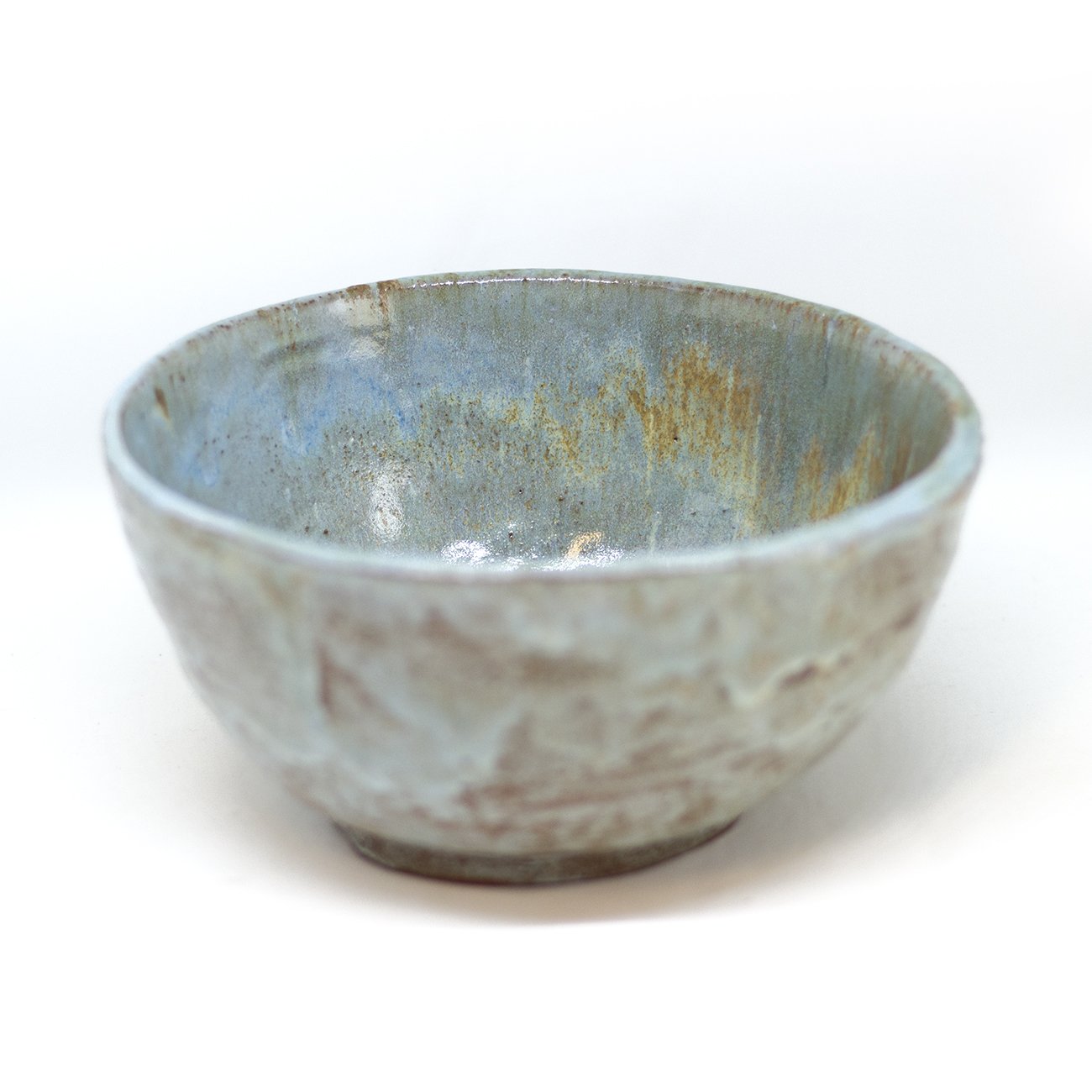 kom bowl blue lichtblauw ceramic keramiek saladeschaal
