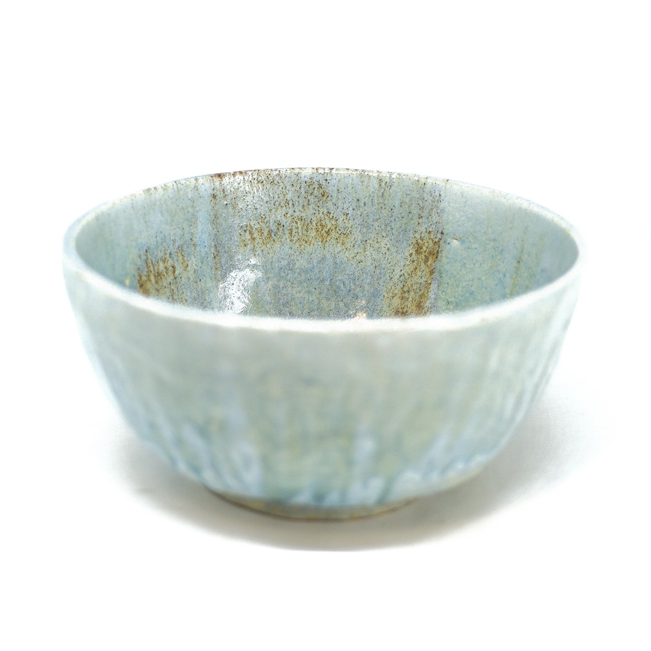 kom bowl blue lichtblauw ceramic keramiek saladeschaal