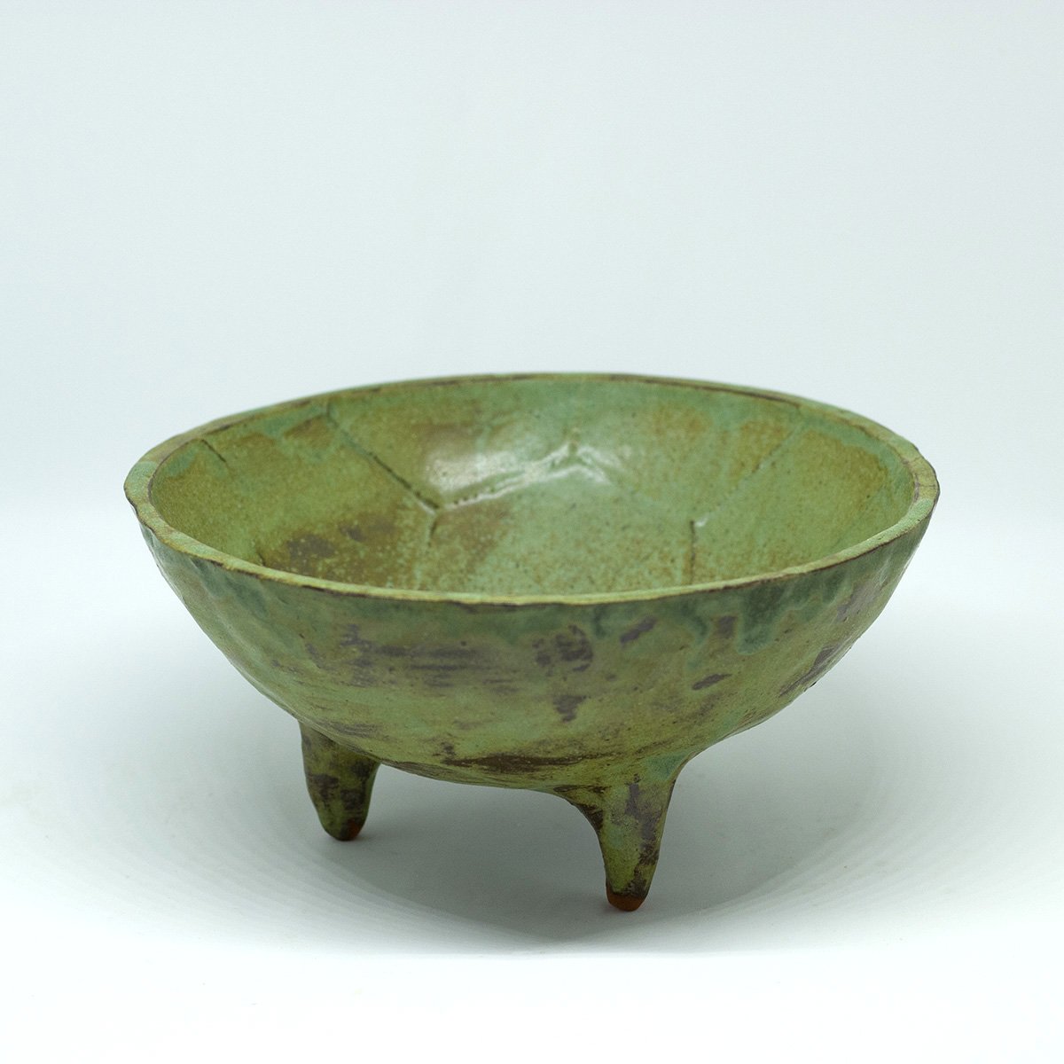 Dast football cup bowl matte green | Dast voetbalkom kom mat groen - een stip