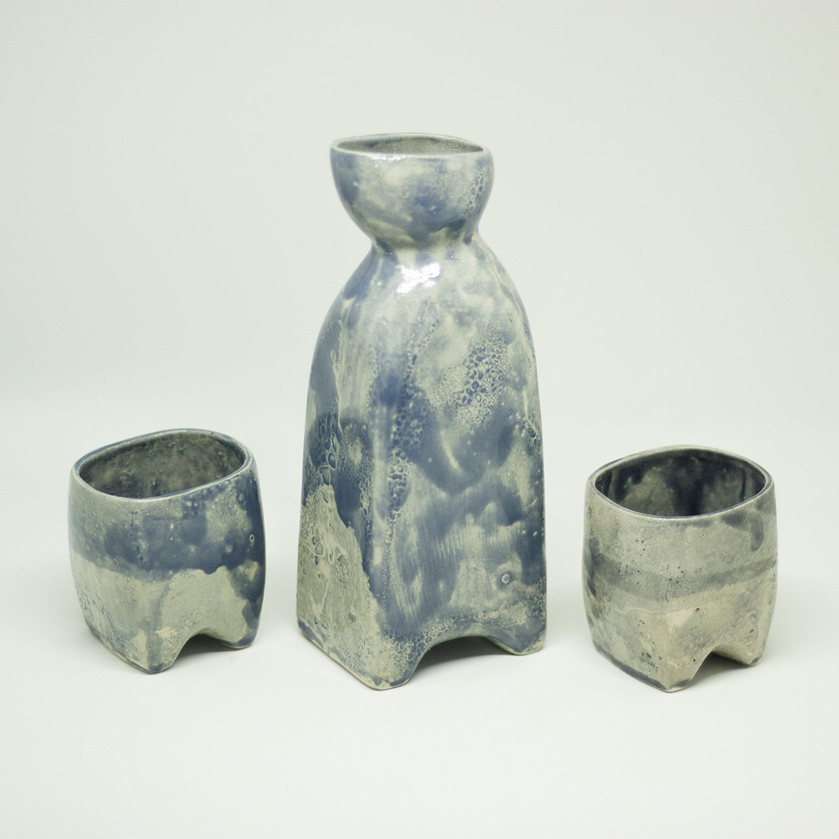 drinking set drinksets drinkkan handgemaakt een stip dast kruik kopjes