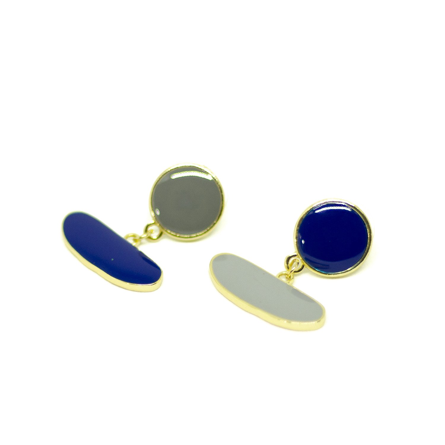 sieraden blauwe oorbellen cadeau drop earrings