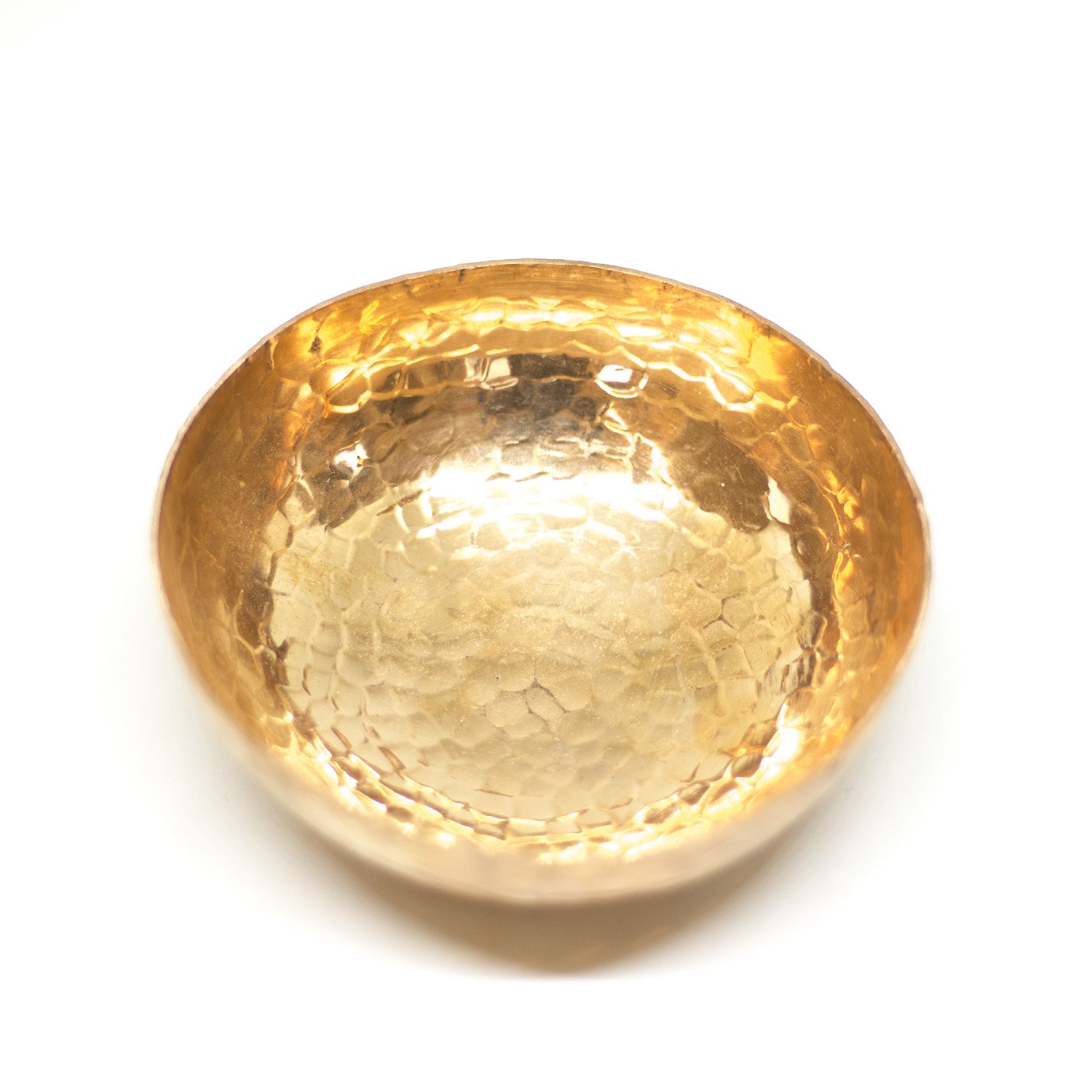 hammered copper bowls - een stip