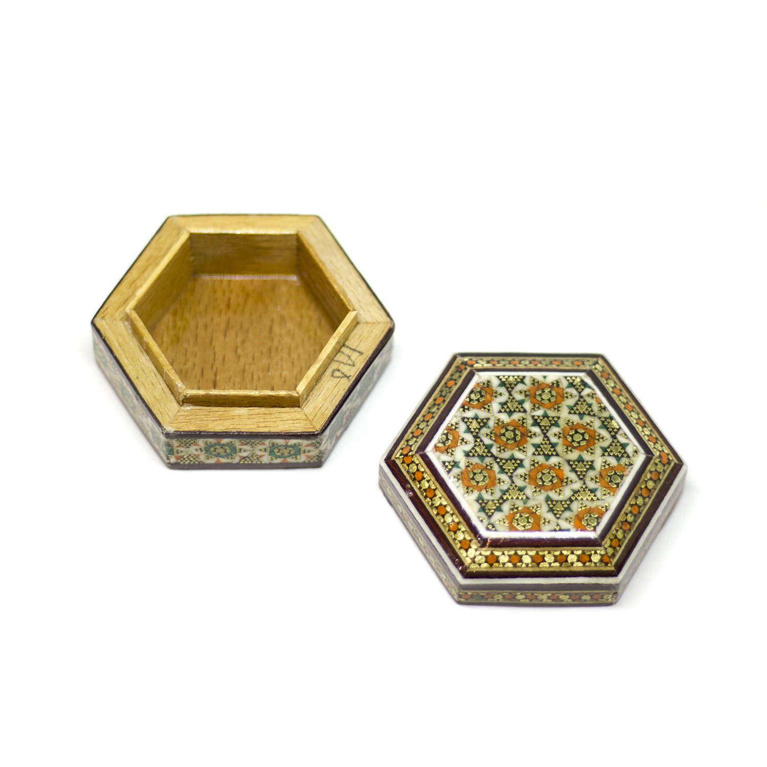 Khatam jewelry box - een stip